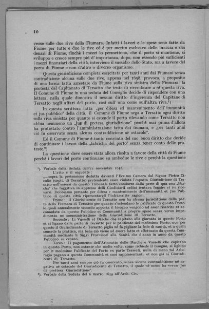 Il confine orientale di Fiume e la questione del Delta della Fiumara